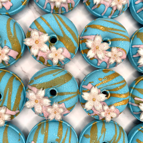 Cherry Blossom Donut Bath Bomb
