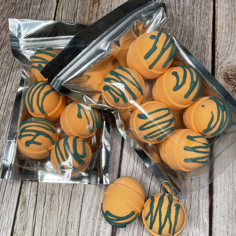 Mini Pumpkin Bath Bombs