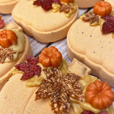 Pumpkin Spice Latte Bath Bomb