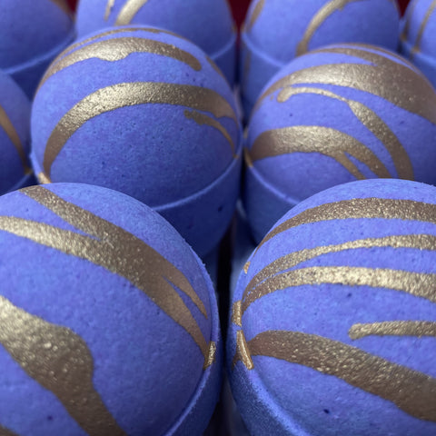 100mg CBD Blackberry Sage Bath bomb (New Look)