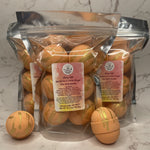 50mg CBD Mini Nectarine & White Ginger Bath Bombs