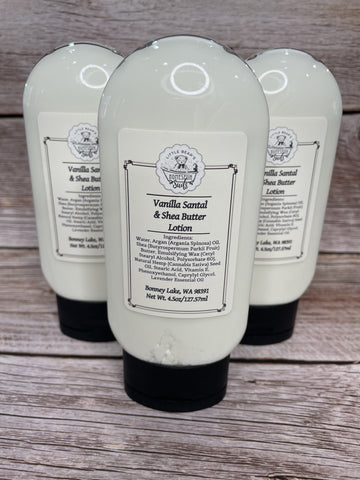 Vanilla Santal & Shea Butter Lotion