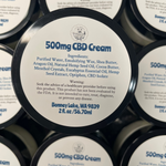 500mg CBD Cream